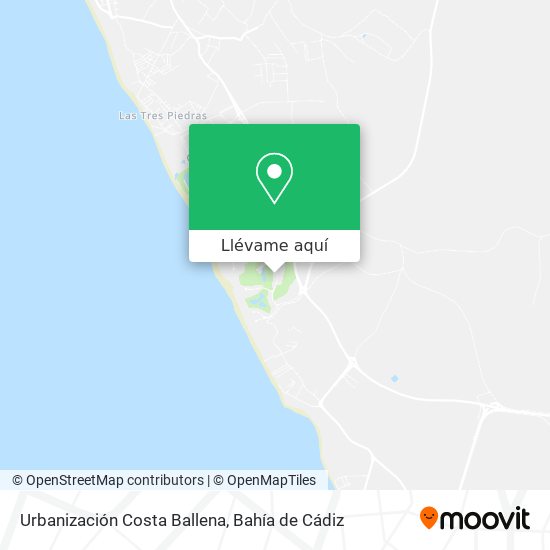 Mapa Urbanización Costa Ballena