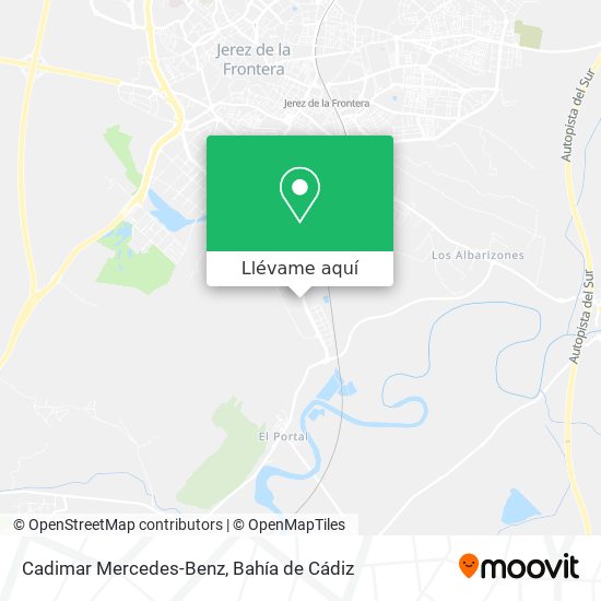 Mapa Cadimar Mercedes-Benz