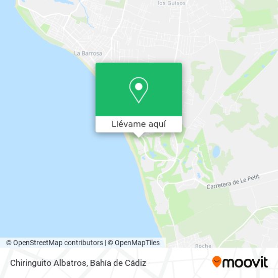 Mapa Chiringuito Albatros