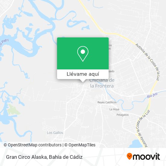 Mapa Gran Circo Alaska