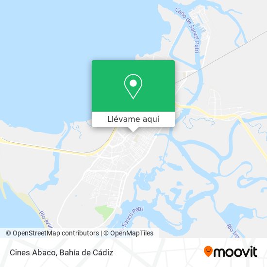 Mapa Cines Abaco