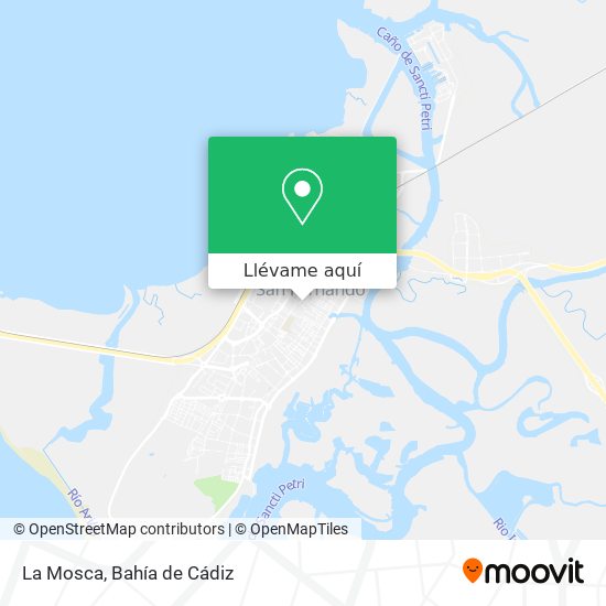 Mapa La Mosca