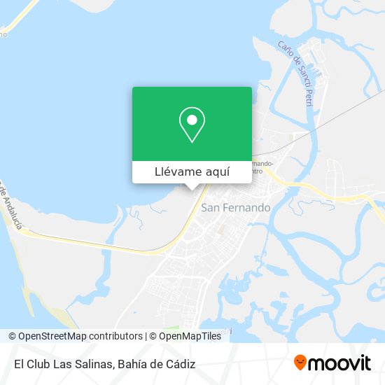 Mapa El Club Las Salinas