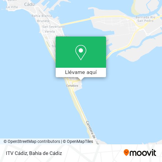 Mapa ITV Cádiz