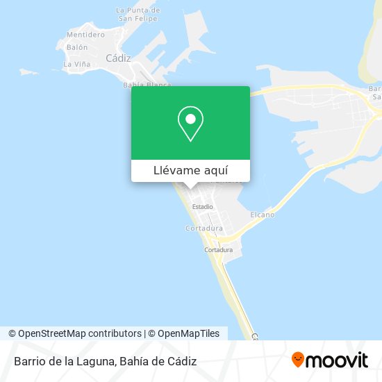 Mapa Barrio de la Laguna