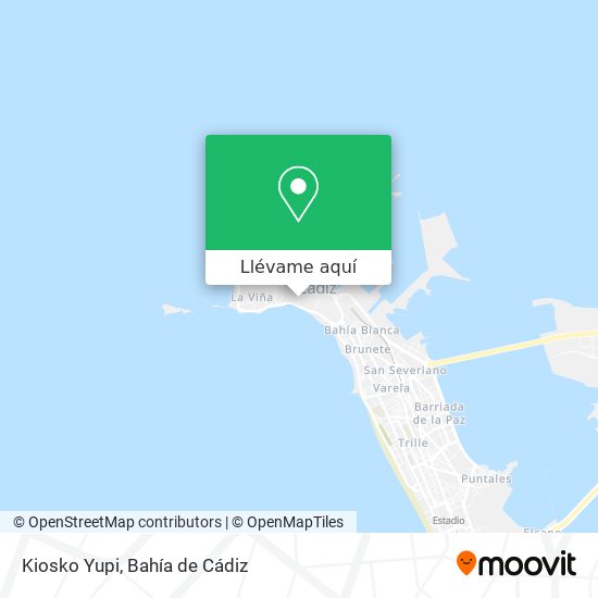 Mapa Kiosko Yupi