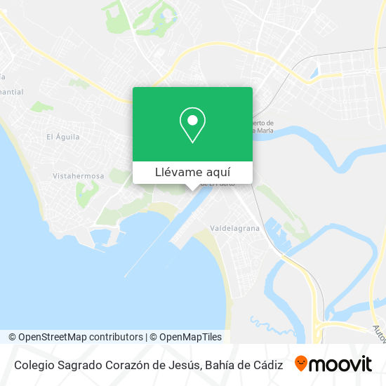 Mapa Colegio Sagrado Corazón de Jesús