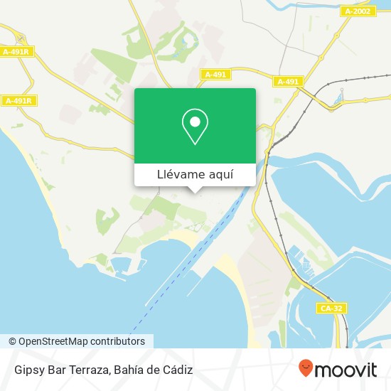 Mapa Gipsy Bar Terraza