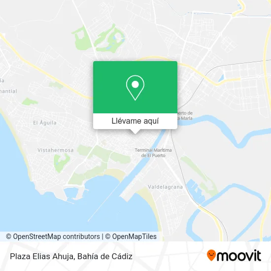 Mapa Plaza Elias Ahuja