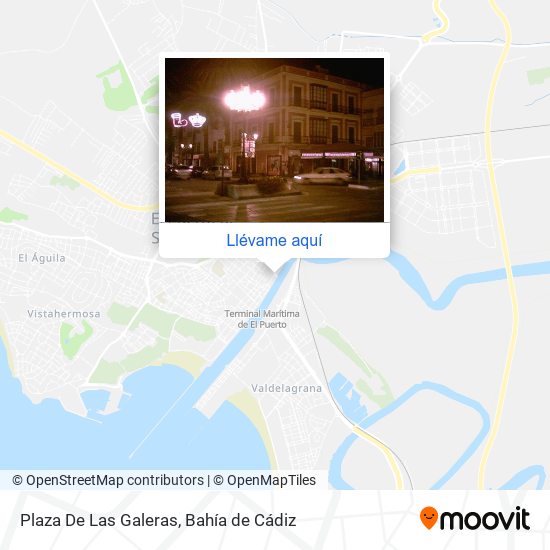 Mapa Plaza De Las Galeras