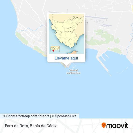 Mapa Faro de Rota