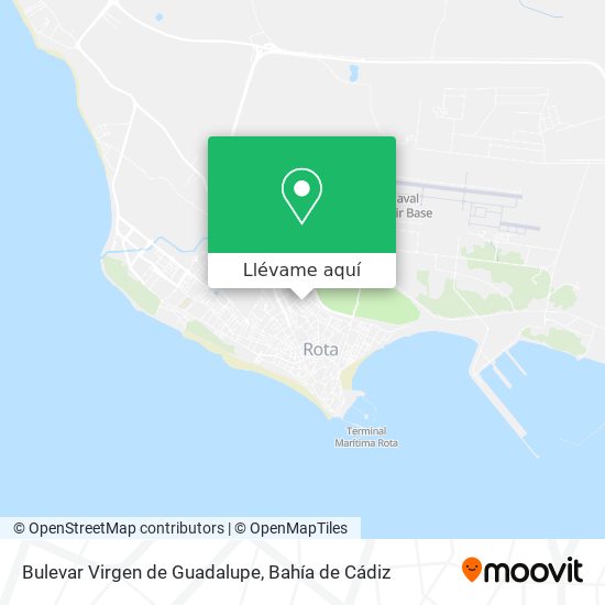 Mapa Bulevar Virgen de Guadalupe