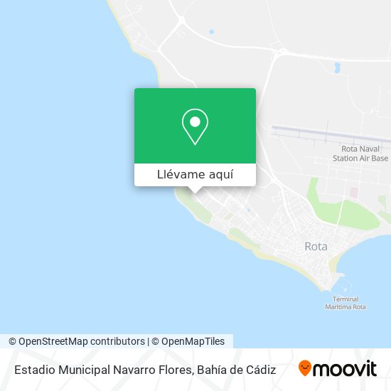Mapa Estadio Municipal Navarro Flores