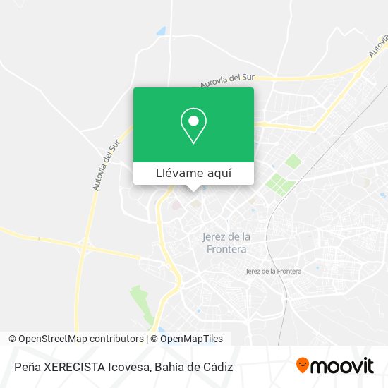Mapa Peña XERECISTA Icovesa