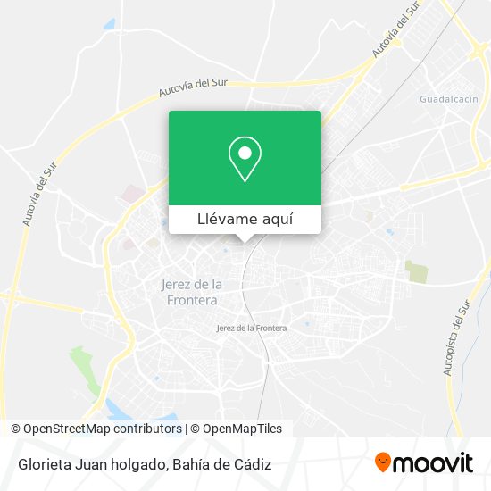 Mapa Glorieta Juan holgado