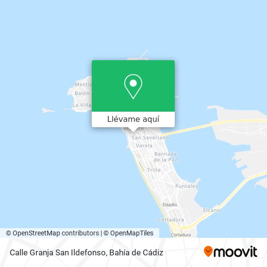 Mapa Calle Granja San Ildefonso