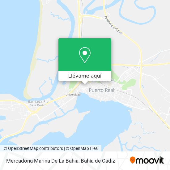 Mapa Mercadona Marina De La Bahia