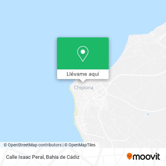 Mapa Calle Isaac Peral