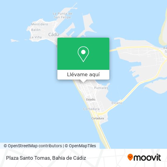 Mapa Plaza Santo Tomas