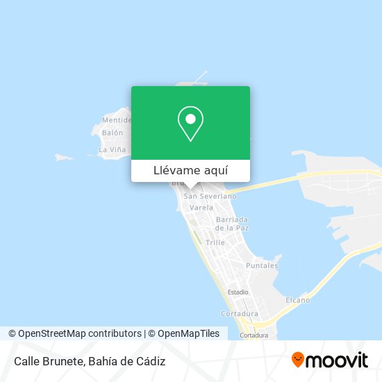 Mapa Calle Brunete