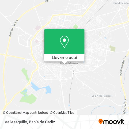 Mapa Vallesequillo