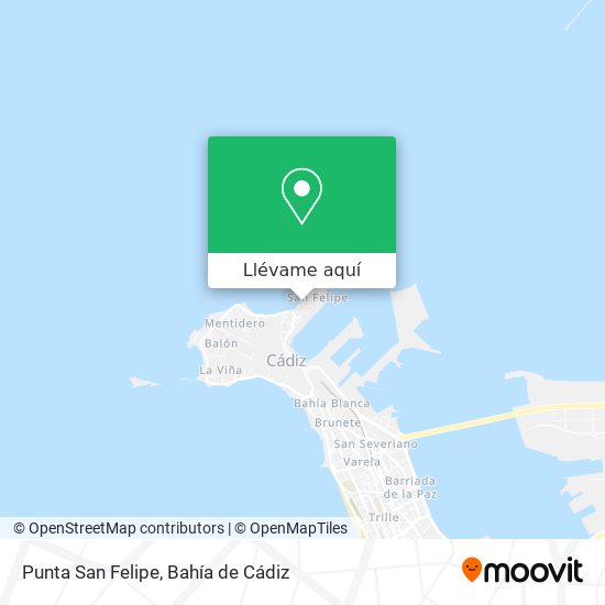 Mapa Punta San Felipe
