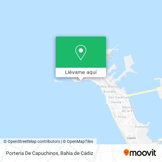 Mapa Porteria De Capuchinos