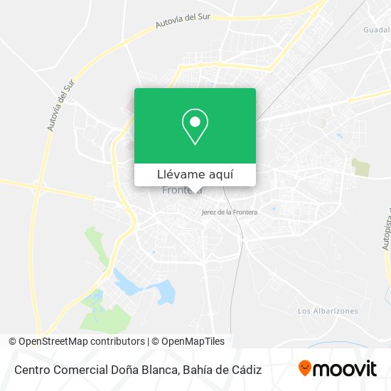 Mapa Centro Comercial Doña Blanca