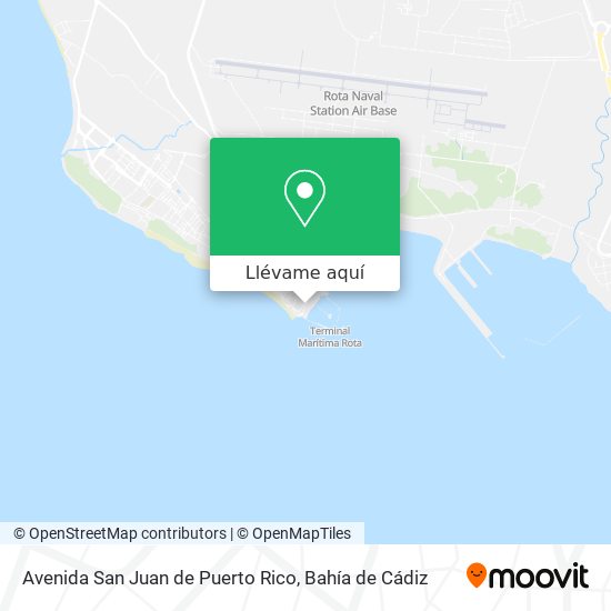 Mapa Avenida San Juan de Puerto Rico
