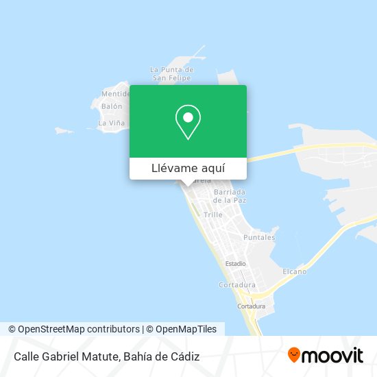 Mapa Calle Gabriel Matute