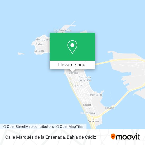 Mapa Calle Marqués de la Ensenada