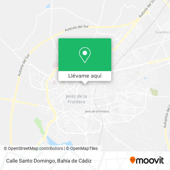 Mapa Calle Santo Domingo