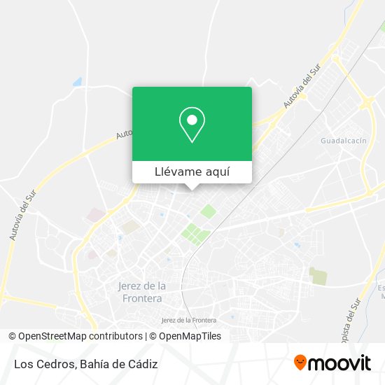 Mapa Los Cedros