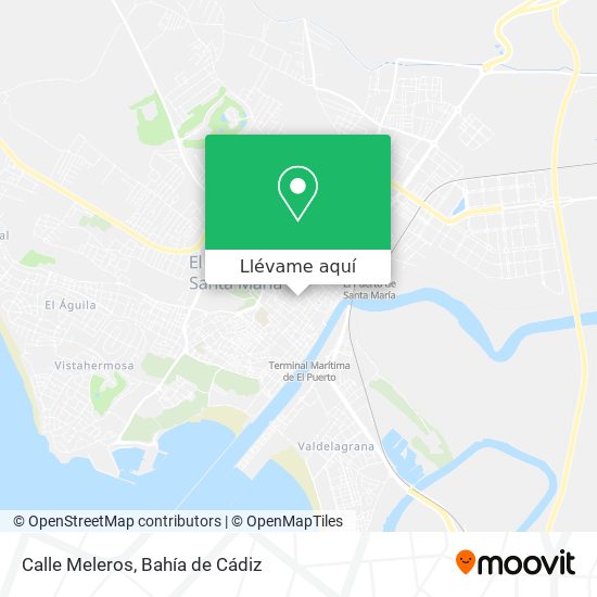 Mapa Calle Meleros