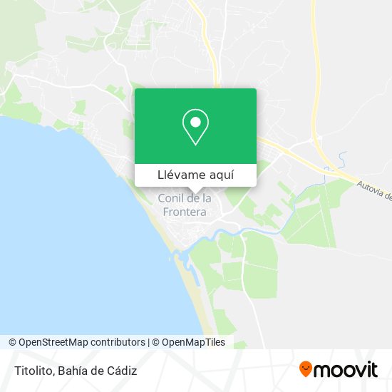 Mapa Titolito