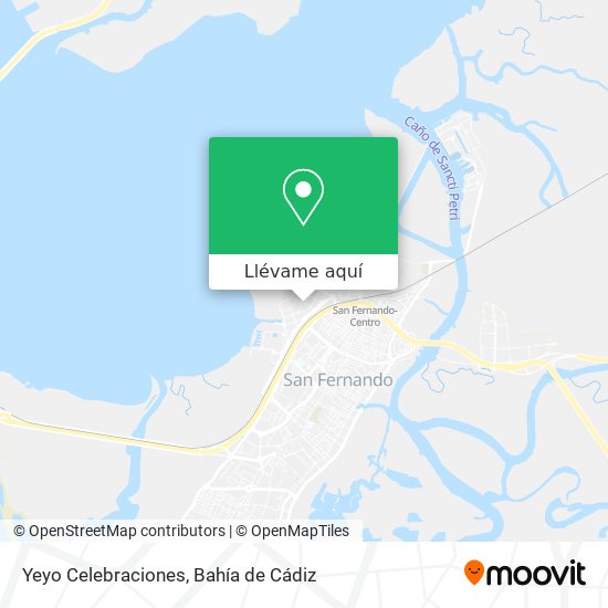 Mapa Yeyo Celebraciones