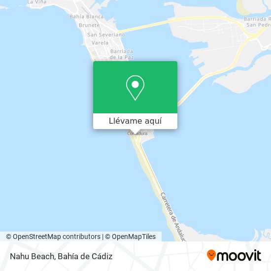 Mapa Nahu Beach