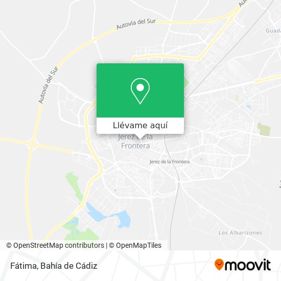 Mapa Fátima