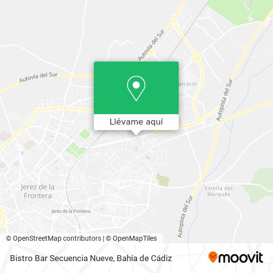 Mapa Bistro Bar Secuencia Nueve