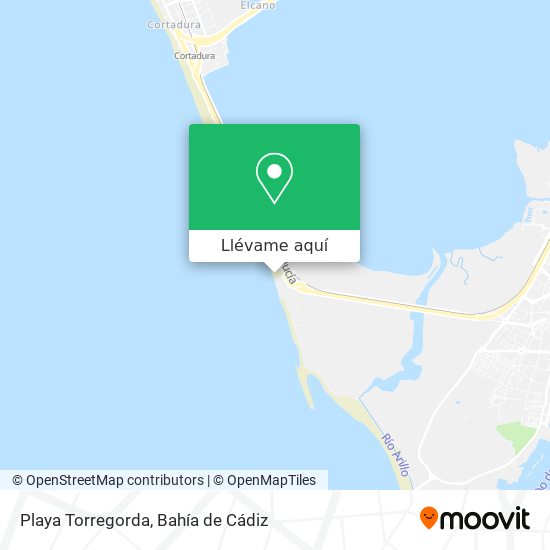 Mapa Playa Torregorda