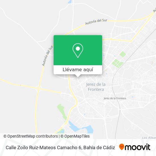 Mapa Calle Zoilo Ruiz-Mateos Camacho 6