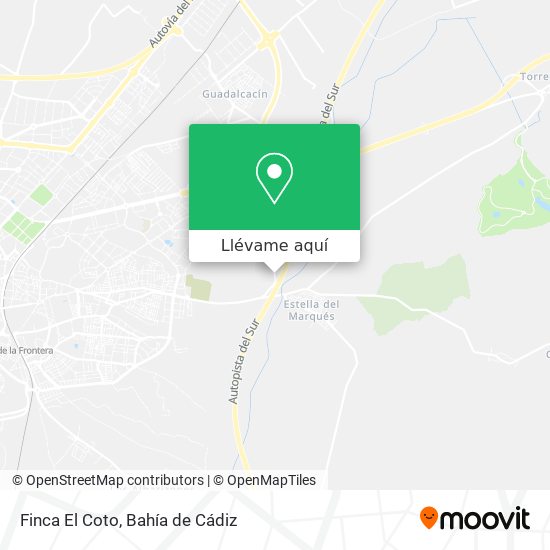 Mapa Finca El Coto