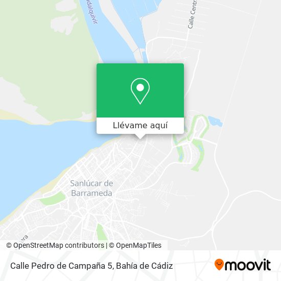 Mapa Calle Pedro de Campaña 5