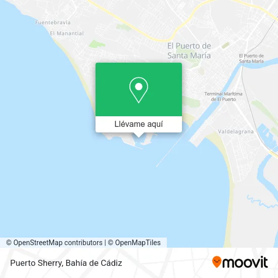 Mapa Puerto Sherry