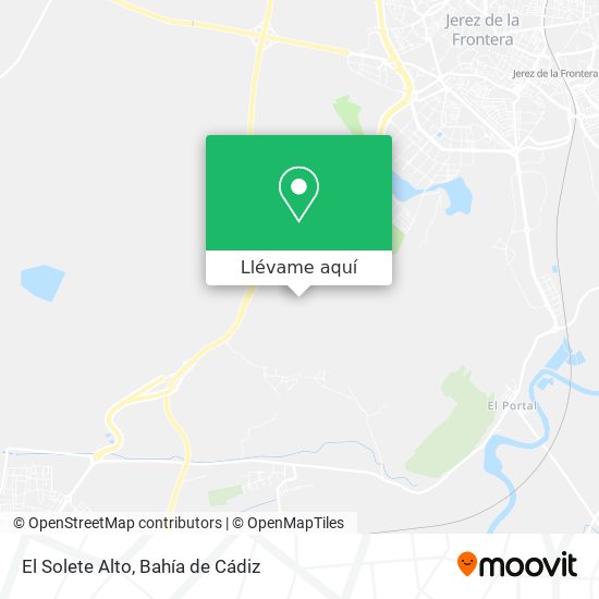 Mapa El Solete Alto