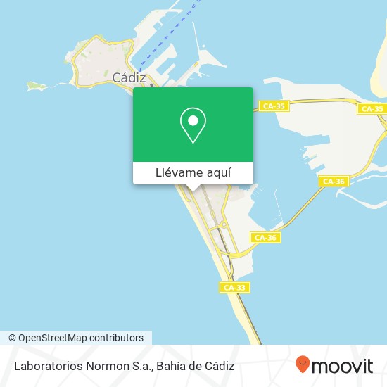 Mapa Laboratorios Normon S.a.