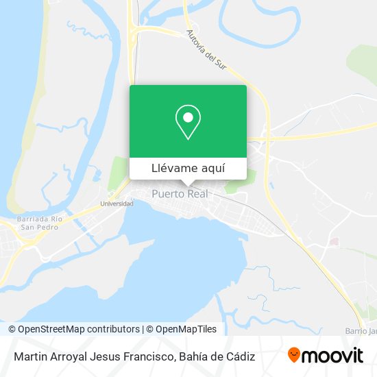 Mapa Martin Arroyal Jesus Francisco