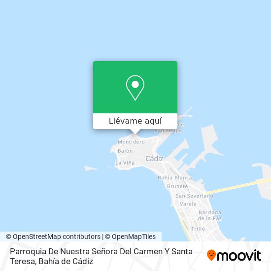 Mapa Parroquia De Nuestra Señora Del Carmen Y Santa Teresa