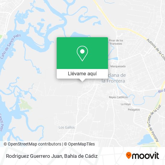 Mapa Rodriguez Guerrero Juan