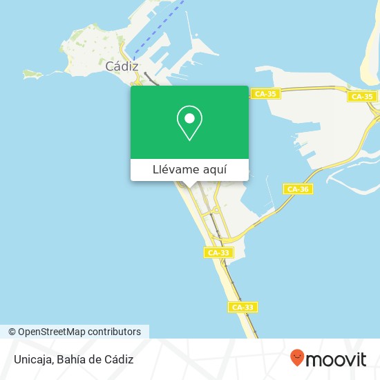 Mapa Unicaja